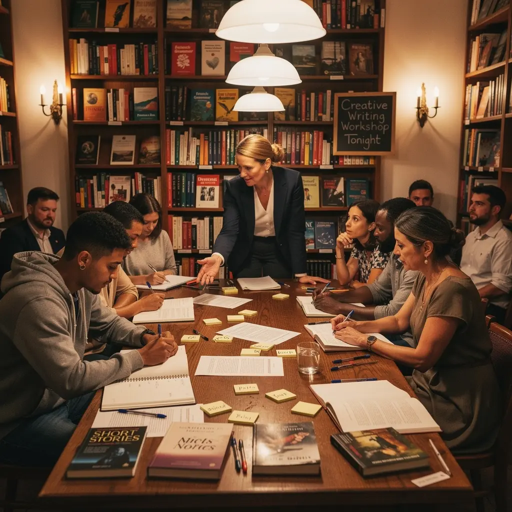 Eine Auswahl an mehrsprachigen LehrbГјchern in einem gut beleuchteten BГјcherregal.